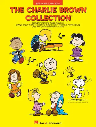 Best Seller Charlie Brown Collection, The - Beginning Piano Solo