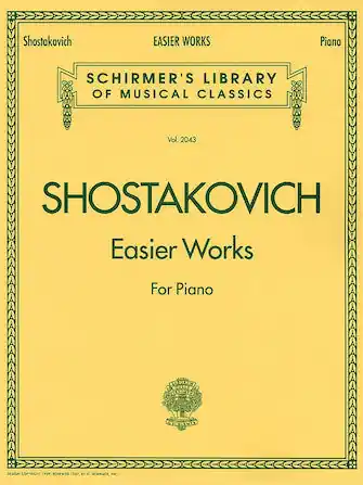 Shostakovich - Easier Works Next Day Delivery