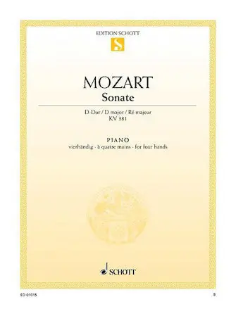 Hot Deal Mozart Sonata in D Major, KV 381