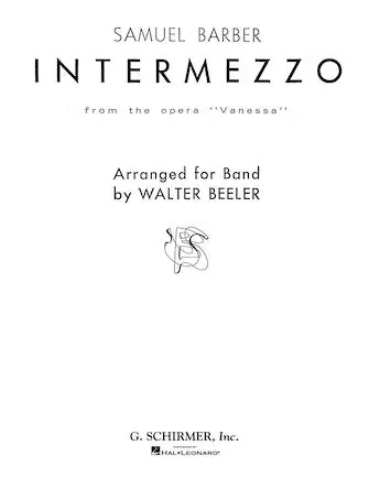 Barber: Intermezzo Op. 32, arr. for Band Editor’s Pick