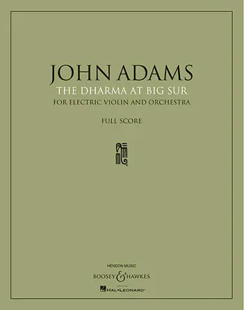 Adams: The Dharma at Big Sur (Full Score) Hassle-Free Returns