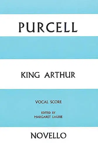 Purcell King Arthur Vocal Score Low Price