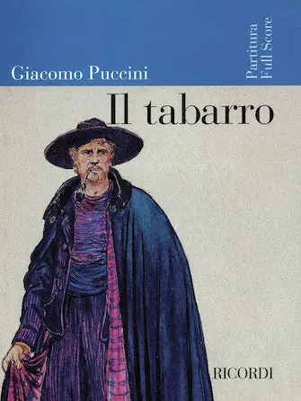 Puccini Il Tabarro Full Score Fast Shipping