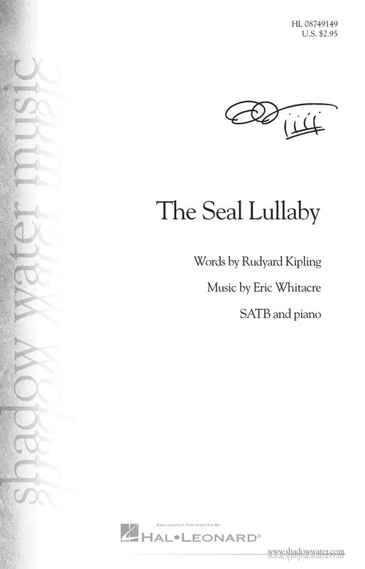 Seal Lullaby, The Buy Today