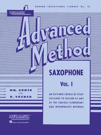 Premium Rubank Advanced Method - Saxophone Vol. 1