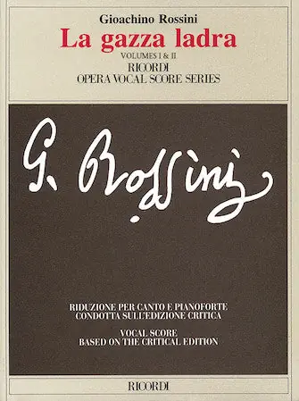 Bulk Order Rossini La Gazza Ladra Vocal Score