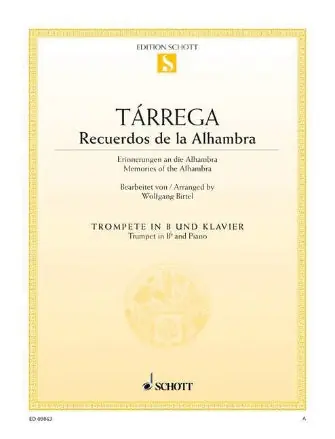 Tarrega Recuerdos De La Alhambra (Memories of the Alhambra) Deal
