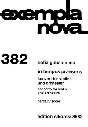 Money Back Guarantee Gubaidulina In Tempus Praesens Concerto for Violin and Orchestra