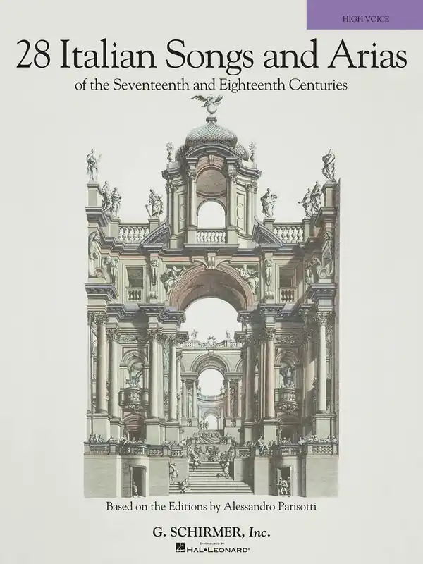 Deal 28 Italian Songs & Arias of the 17th & 18th Centuries High Voice, Book only