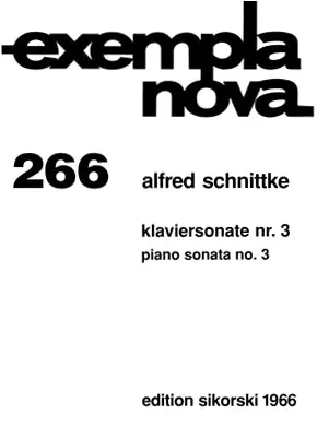 Viral Schnittke Klaviersonate No. 3 Piano Solo