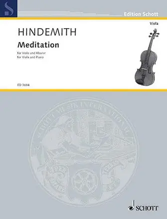 Hindemith Meditation from Nobilissima Visione Holiday Sale