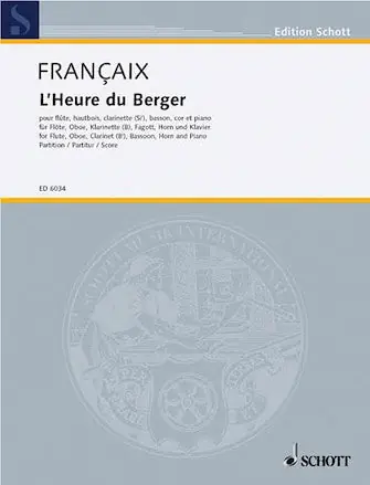 Premium Francaix L'Heure du Berger Score