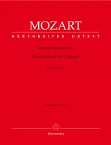 Order Now Mozart Missa brevis in G major K. 49 (47d) Full Score