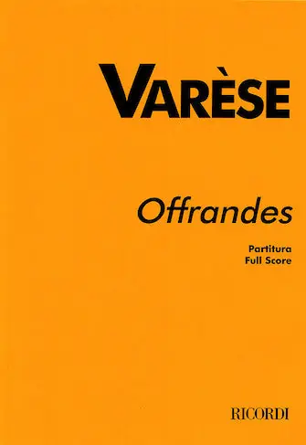 Place Order Varese Offrandes - Score