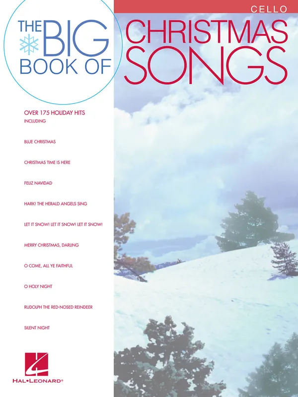 Weekend Sale Big Book of Christmas Songs for Cello
