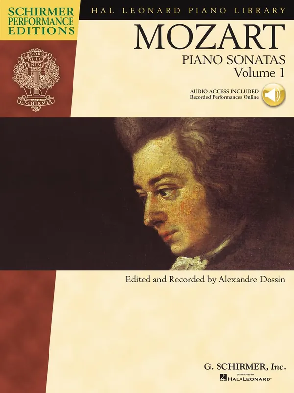 Mozart Piano Sonatas, Volume 1 – Schirmer Performance Editions Order Now