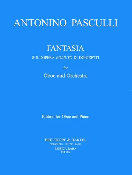 Pasculli Fantasia on the Opera "Poliuto" by Donizetti Popular