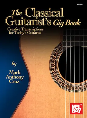 Seasonal Sale Cruz The Classical Guitarist's Gig Book