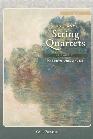 25 Easy String Quartets - Cello Holiday Sale