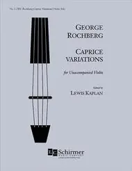 Rochberg Caprice Variations Price Drop