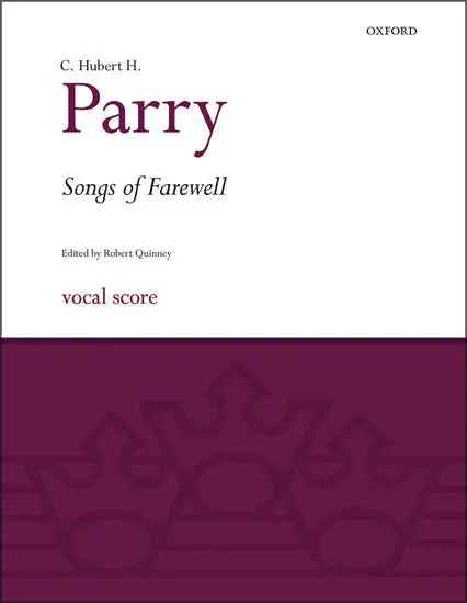Parry Songs of Farewell Limited Edition