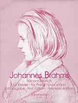 Free Delivery Brahms Racoczi-Marsch for Piano -First edition-