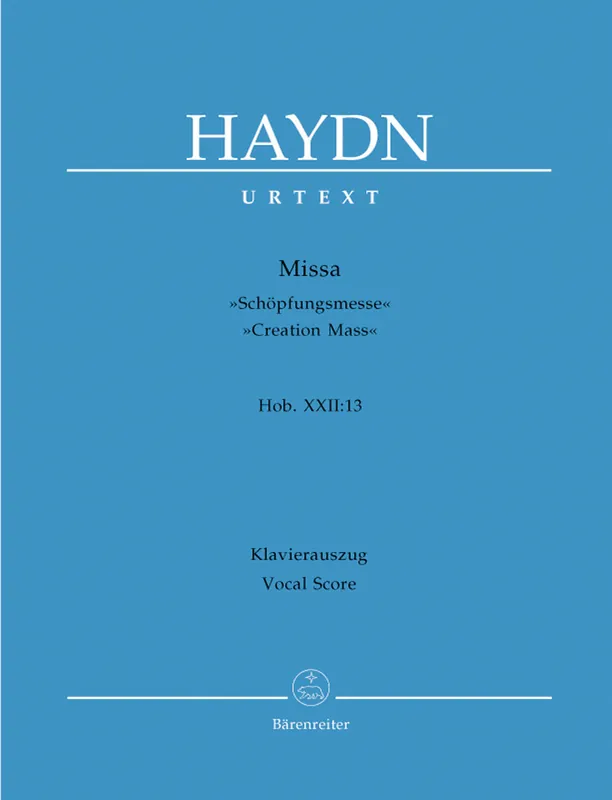 Haydn Missa B-flat major Hob.XXII:13 "Creation Mass" Today Only