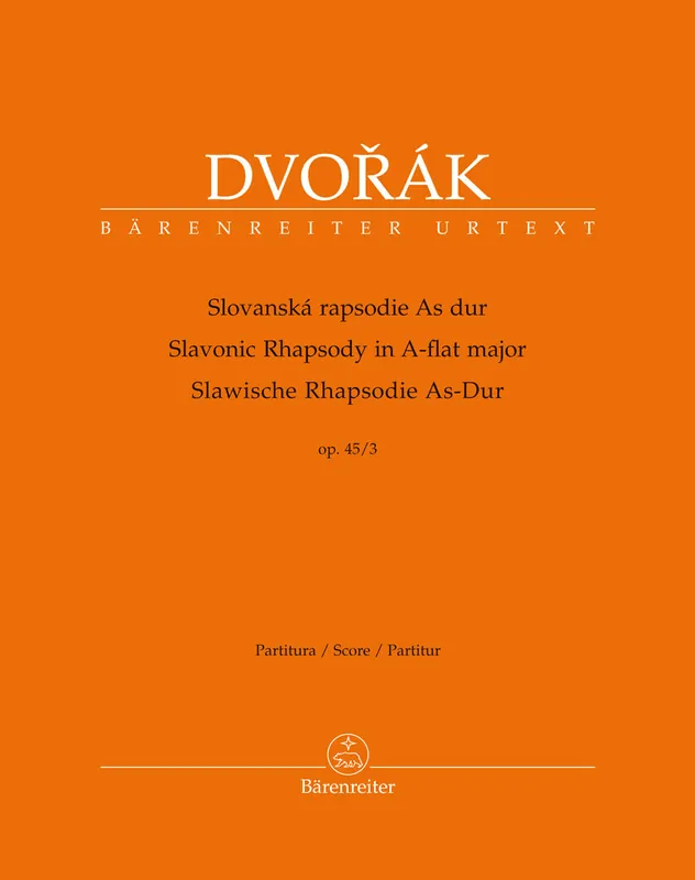 Dvorak Slavonic Rhapsody in A flat major op. 45 No. 3 Budget