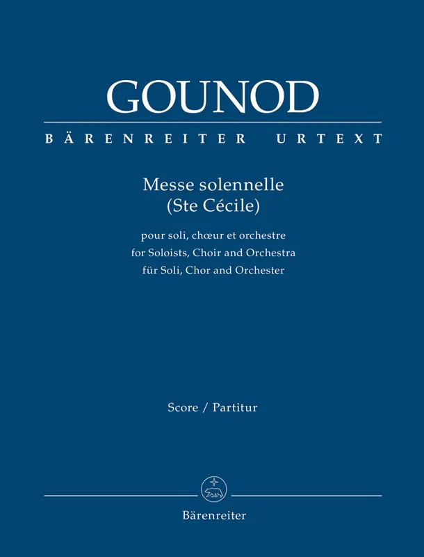 Gounod Messe Solennelle (Ste Cecile) for Soloists, Choir and Orchestra Limited Offer