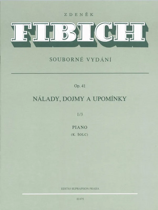 Fibich Stimmungen, Eindrucke und Erinnerungen op. 41 No. 3 Money Back Guarantee