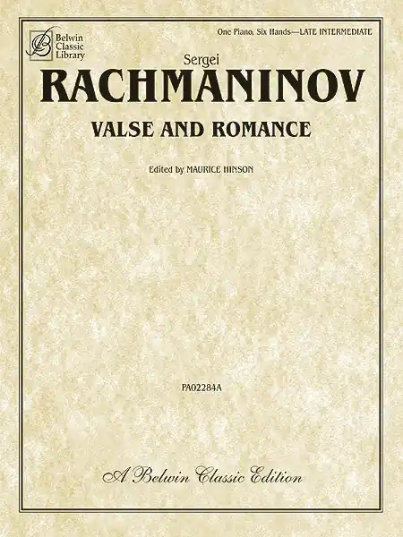 Special Discount RachmaninoffValse and Romance