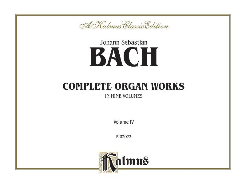 Complete Organ Works, Volume IV Limited Time