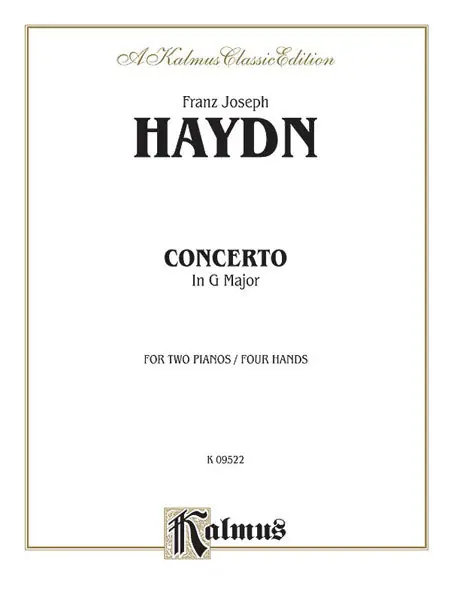 Haydn Piano Concerto in G Major Best Choice
