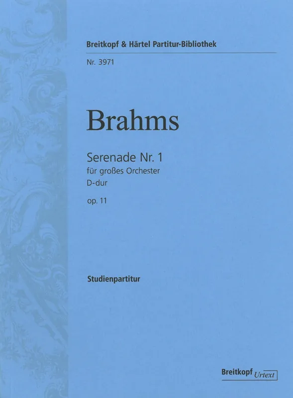 Special Discount Brahms Serenade No. 1 in D major Op. 11