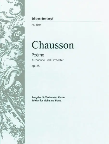 Final Sale Chausson Poème in E flat major Opus 25