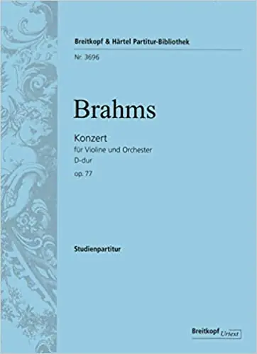Brahms Violin Concerto in D major Op. 77 Fan Favorite