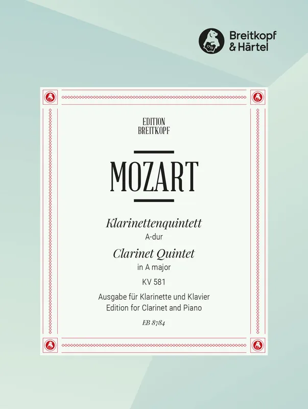 Seasonal Sale Mozart Quintet in A major K. 581