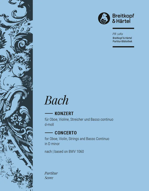 Bach Double Concerto in D minor Reconstruction based on BWV 1060 In Demand