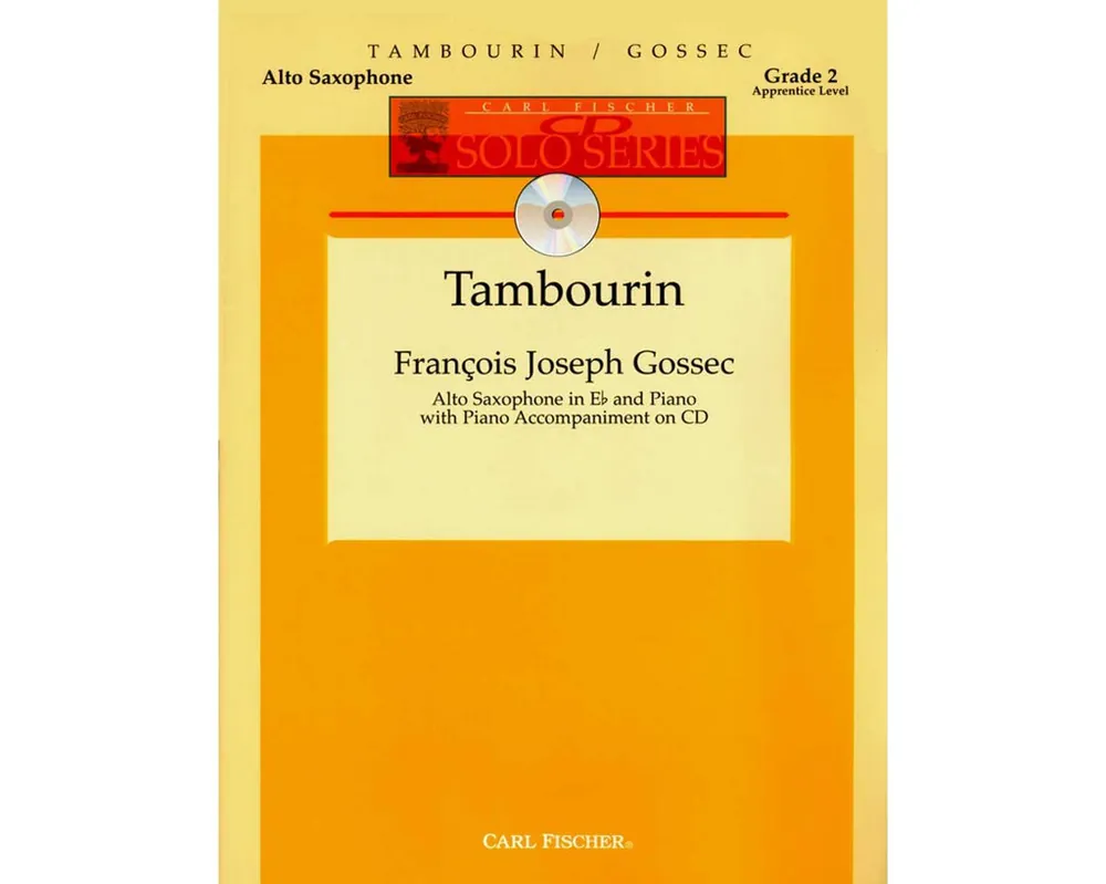 Gossec Tambourin Money Back Guarantee