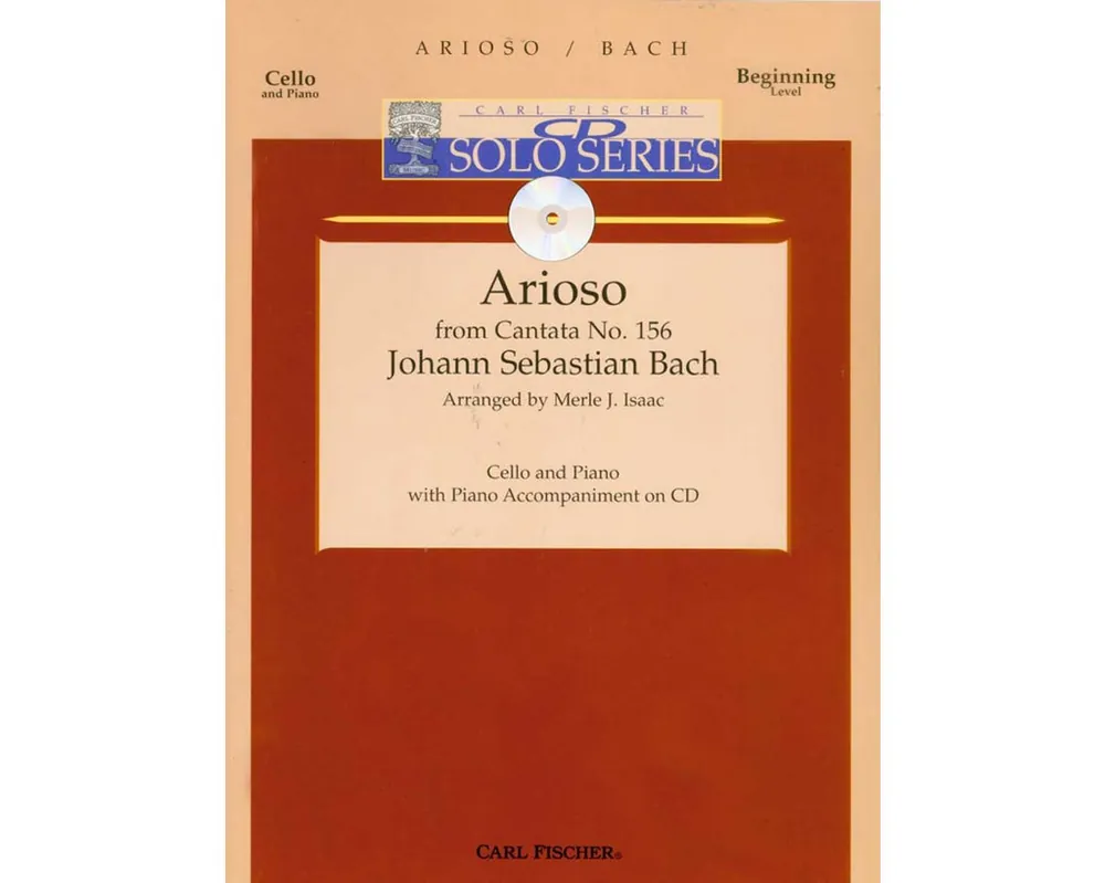 Bach Arioso for Cello and Piano Bargain
