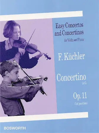 Sale Küchler Concertino in G, Op. 11 for Violin and Piano