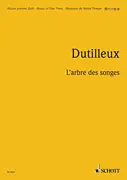 Direct From Manufacturer Dutilleux L'Arbre des Songes Study Score