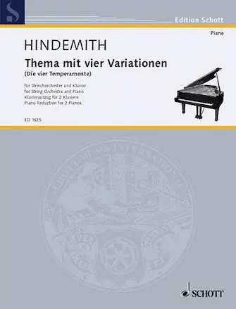 Hindemith Theme with Four Variations High Quality