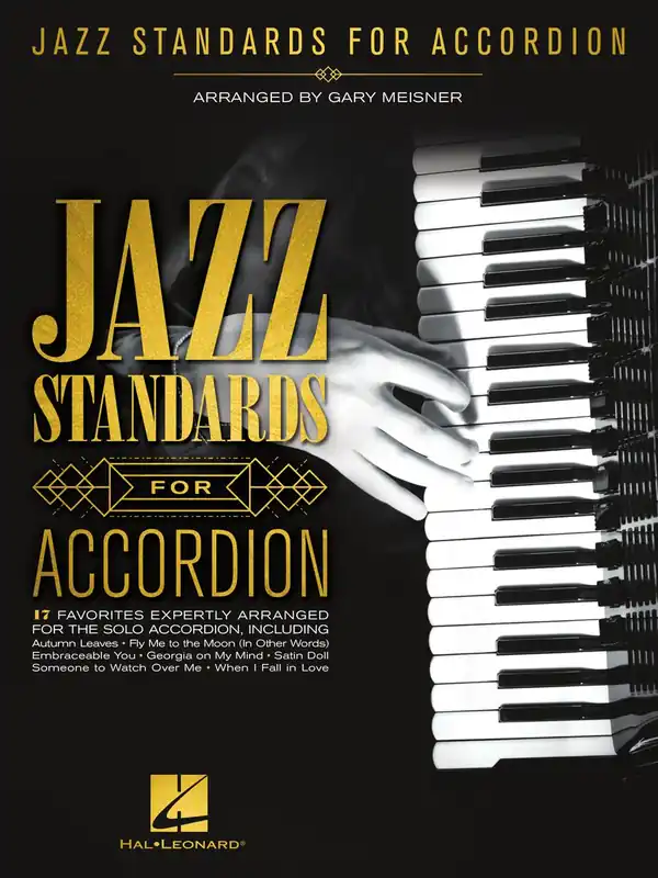Jazz Standards for Accordion Next Day Delivery