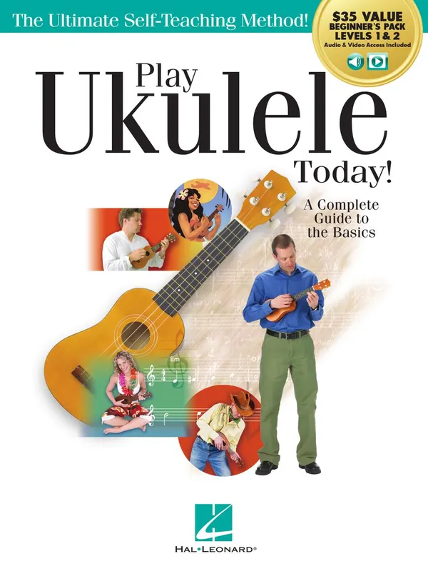 Grab Now Play Ukulele Today! All-in-One Beginner's Pack