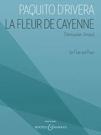 D'Rrivera La Fleur de Cayenne (Venezuelan Joropo) for Flute and Piano Wholesale
