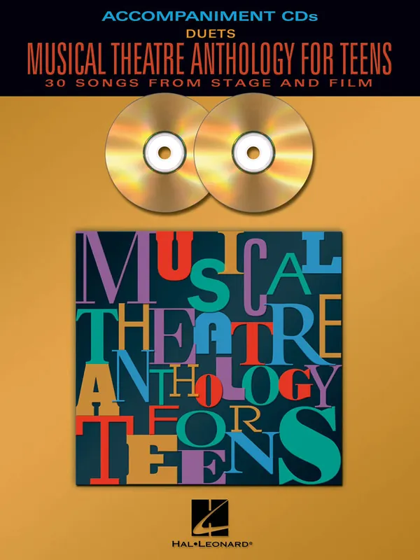 Musical Theatre Anthology for Teens - Duets Accompaniment CDs Today Only