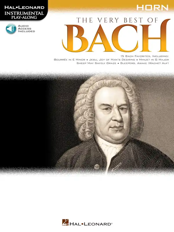 Bach, Very Best of - Instrumental Play-Along Best Seller