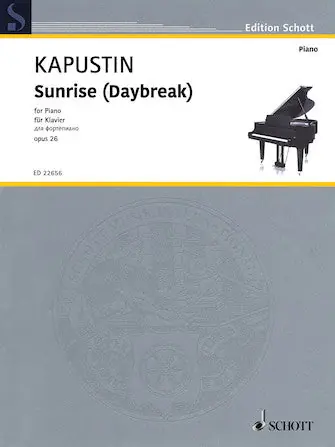 Kapustin Sunrise (Daybreak) for Piano Secure Checkout