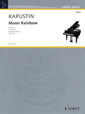 High Quality Kapustin Moon Rainbow, Op. 161 Piano